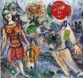 Les Joueurs contemporains de Marc Chagall